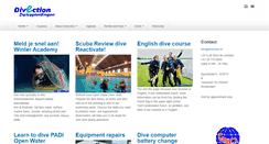 Desktop Screenshot of divection.nl